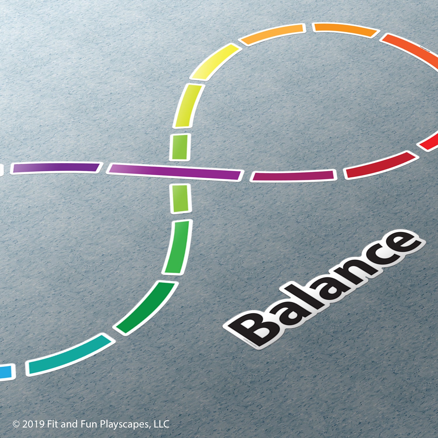 Rainbow Infinity Loop SUPER STICKERS®