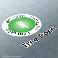 Tree Pose SUPER STICKERS®