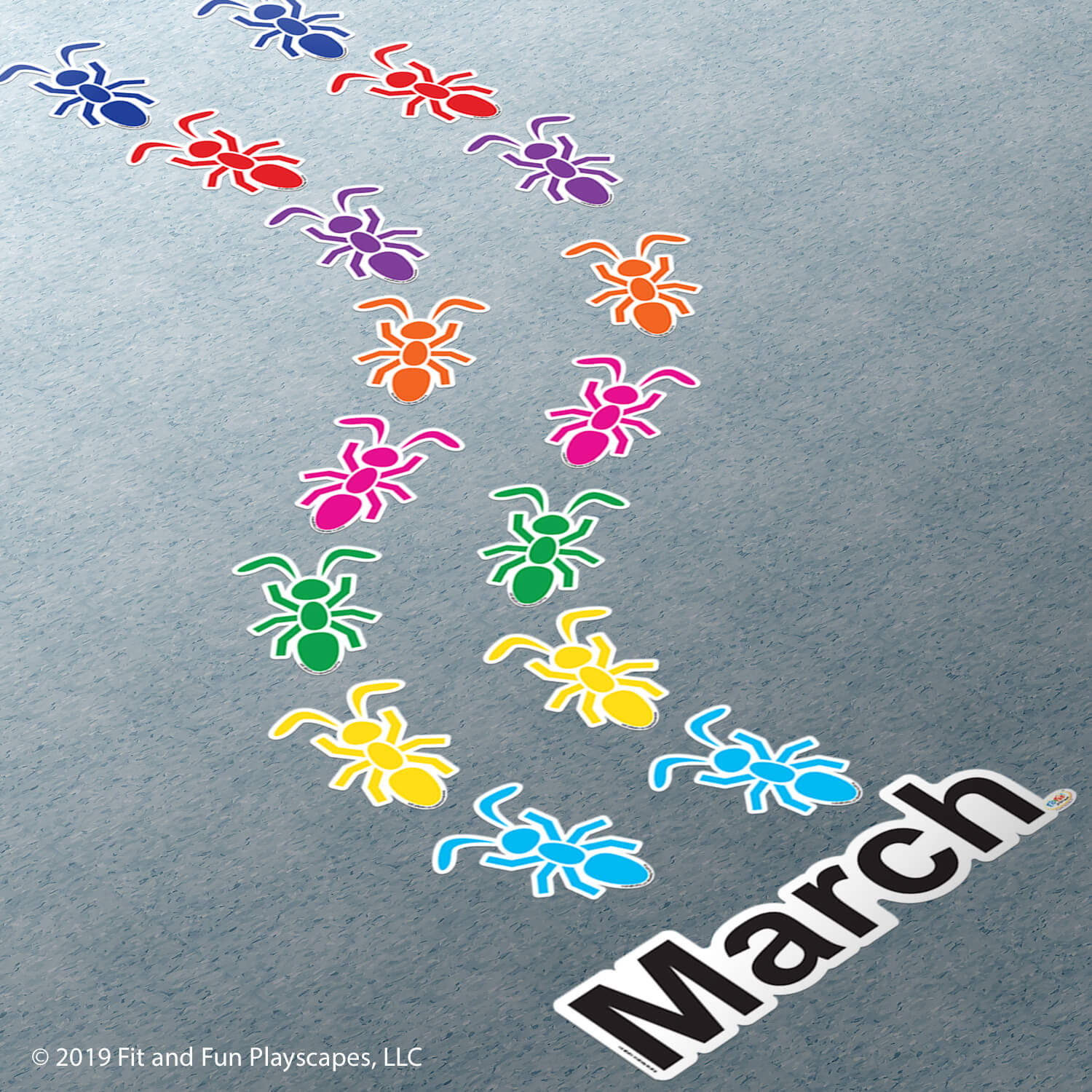 March Ants SUPER STICKERS®