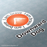 Downward Dog SUPER STICKERS®