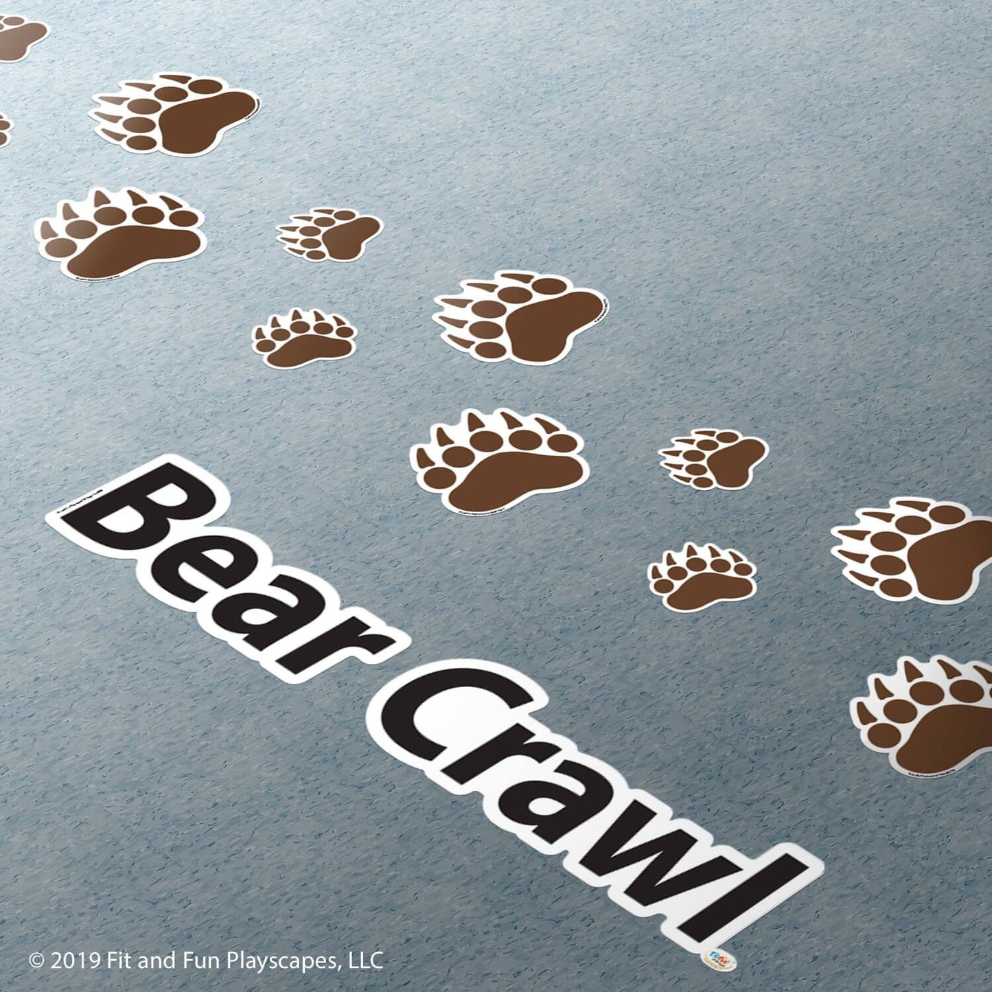 Bear Crawl SUPER STICKERS®