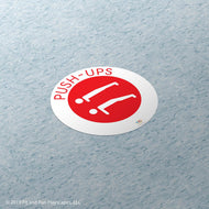 Push-Ups SUPER STICKERS®