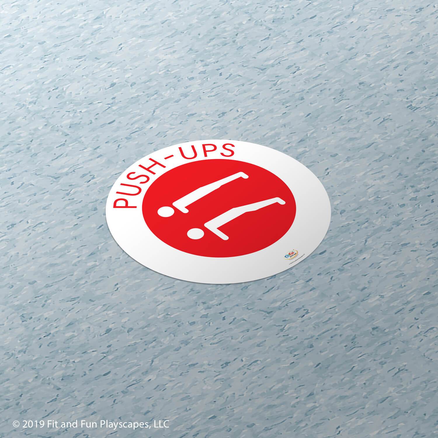 Push-Ups SUPER STICKERS®