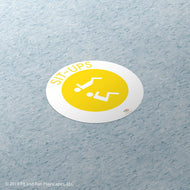 Sit-Ups SUPER STICKERS®