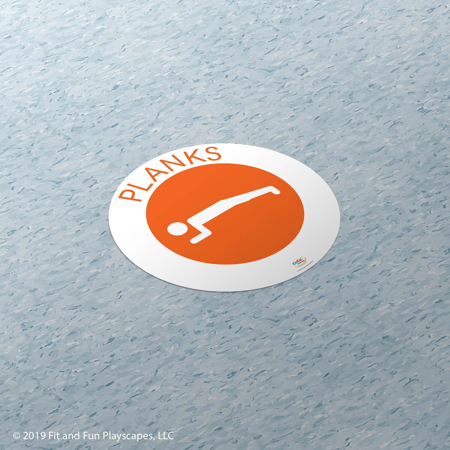 Planks SUPER STICKERS®