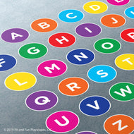 Uppercase Letter Set SUPER STICKERS®