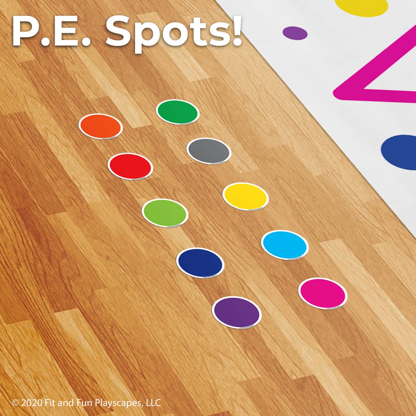 P.E. Spots SUPER STICKERS®