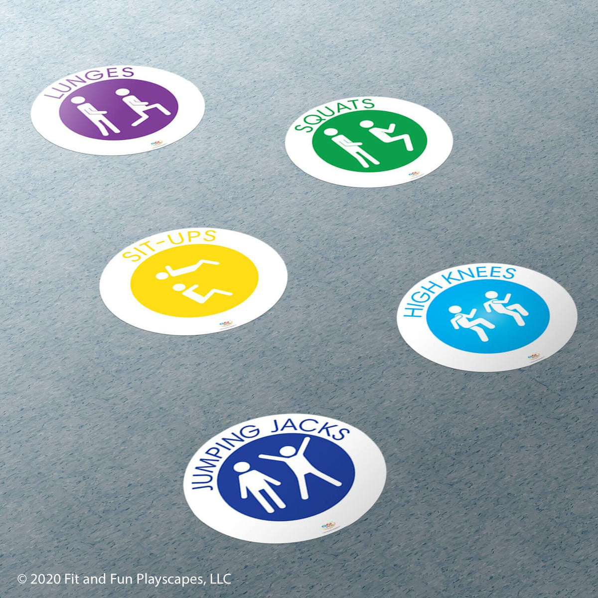 Wellness Fun Patch Wellness Super Stickers Package – Fit and Fun Playscapes LLC