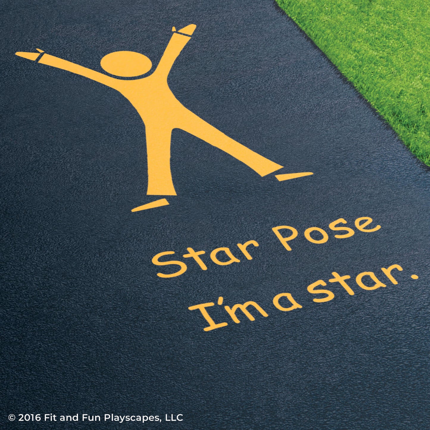 Wellness Stations Reusable Playground Stencil Package