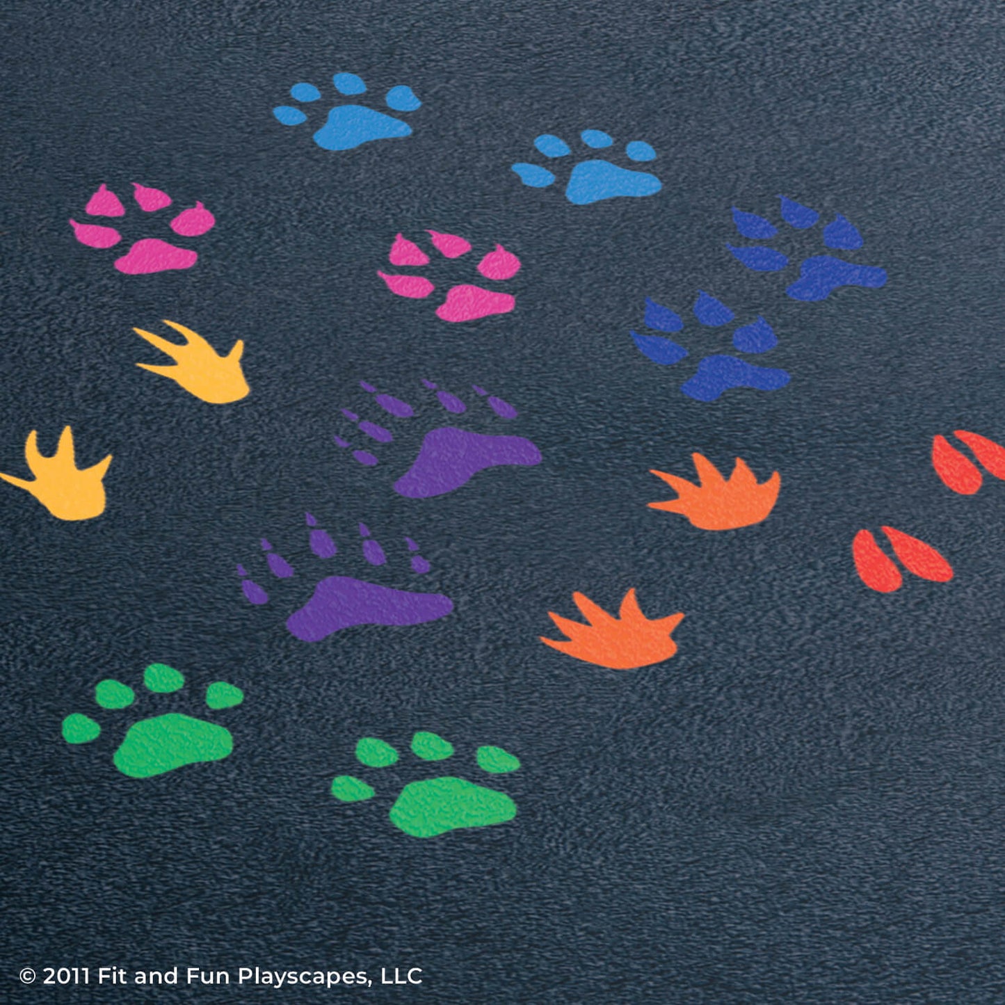 Pre-K Power Up Reusable Playground Stencil Package