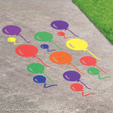 Bouncin’ Balloons Reusable Stencil