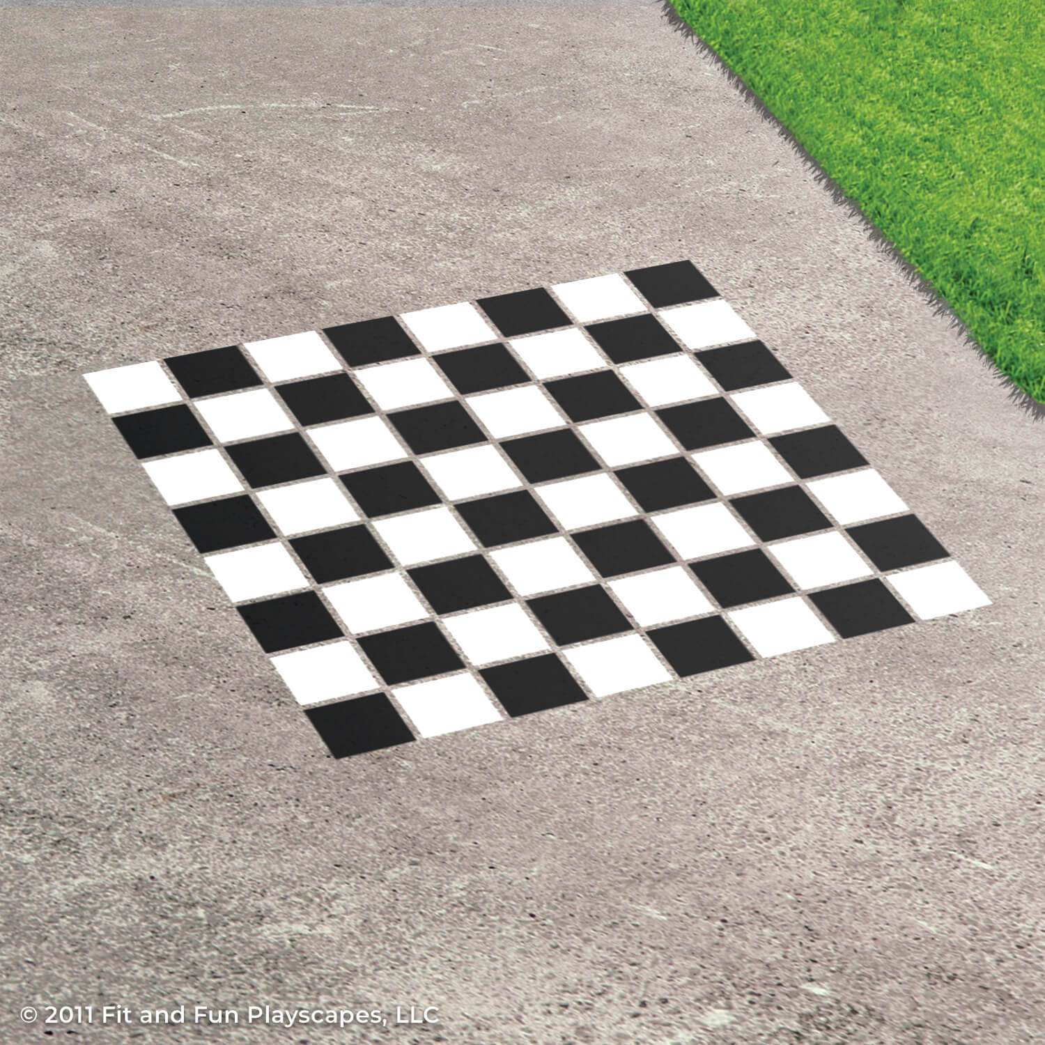 Chess and Checkerboard (Small) Reusable Stencil