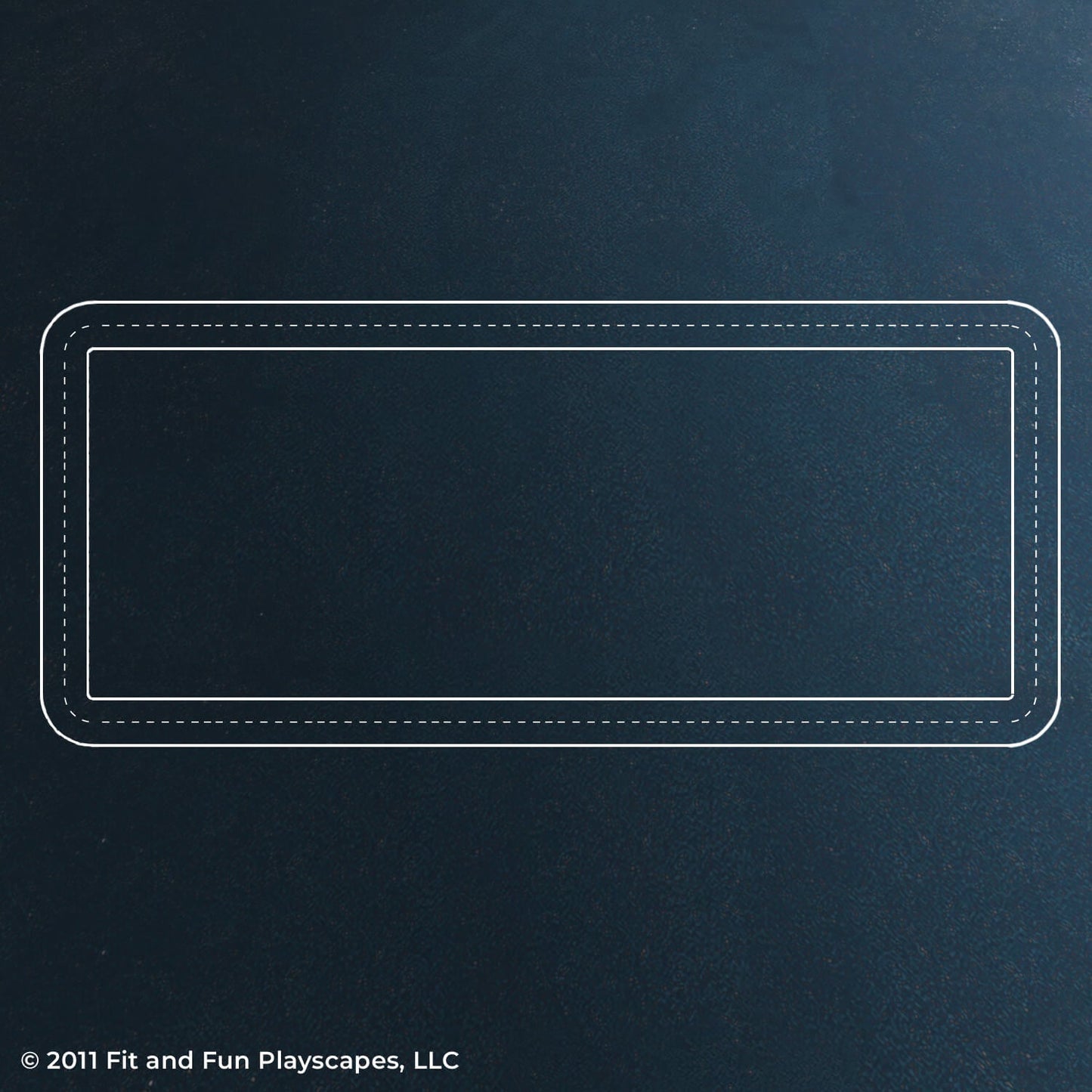 Racetrack Reusable Stencil