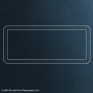 Racetrack Reusable Stencil