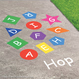 Hop Letters and Shapes® Reusable Stencil