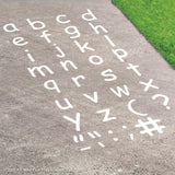 Lowercase Letter Reusable Stencil
