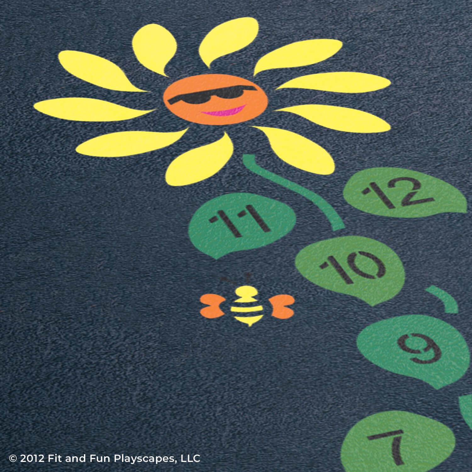 Daisy Hopscotch® Reusable Playground Stencil