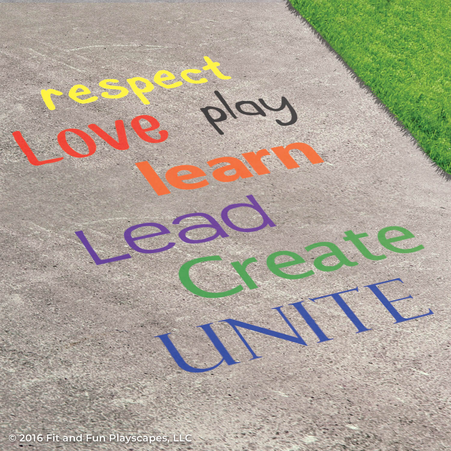 Mindfulness & Kindness Reusable Playground Stencil Package