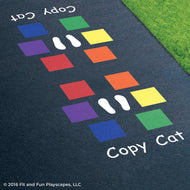 Copy Cat Reusable Playground Stencil