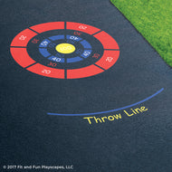 Bullseye Reusable Playground Stencil