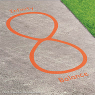 Infinity Loop Reusable Stencil