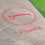Planks Reusable Stencils