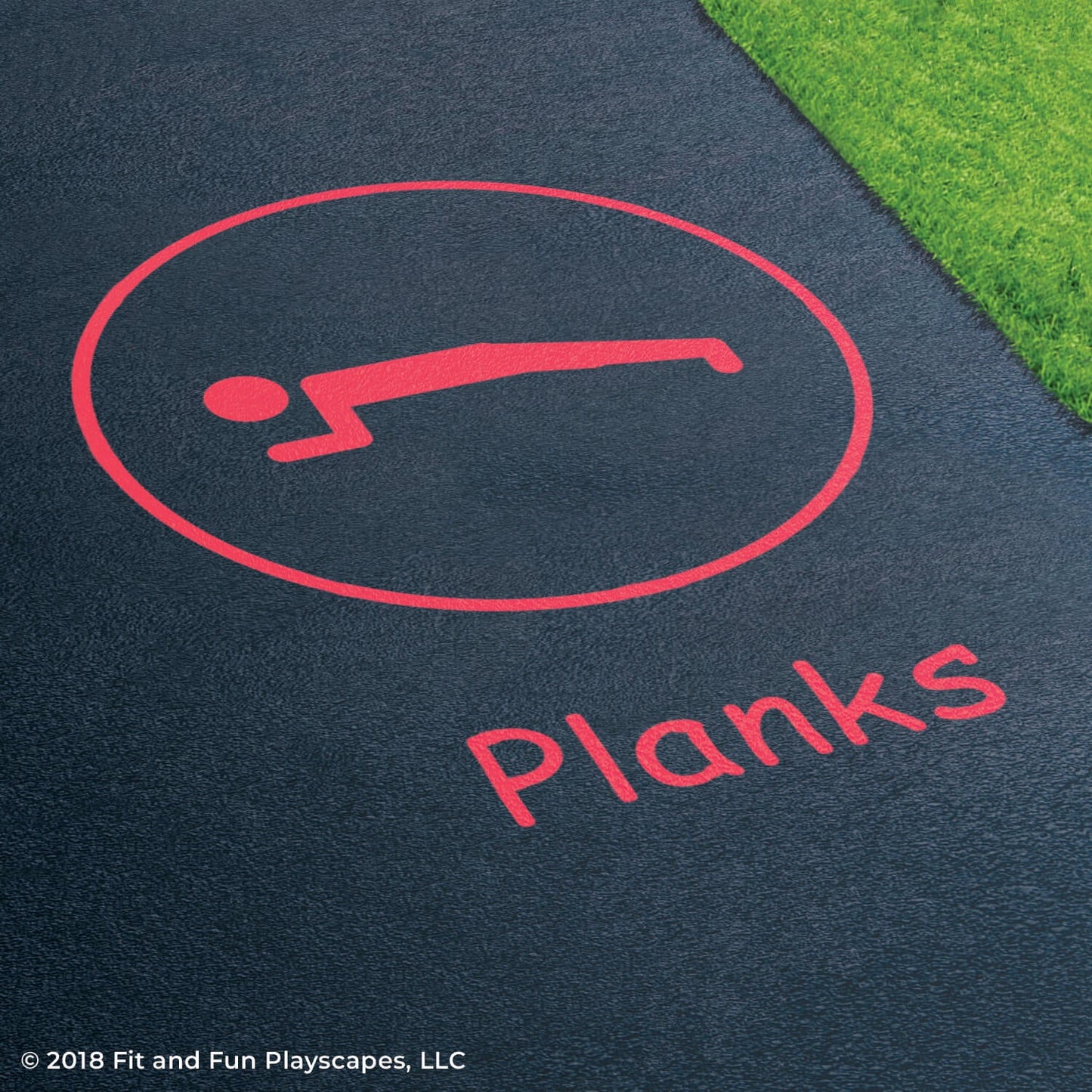 Wellness Stations Reusable Playground Stencil Package