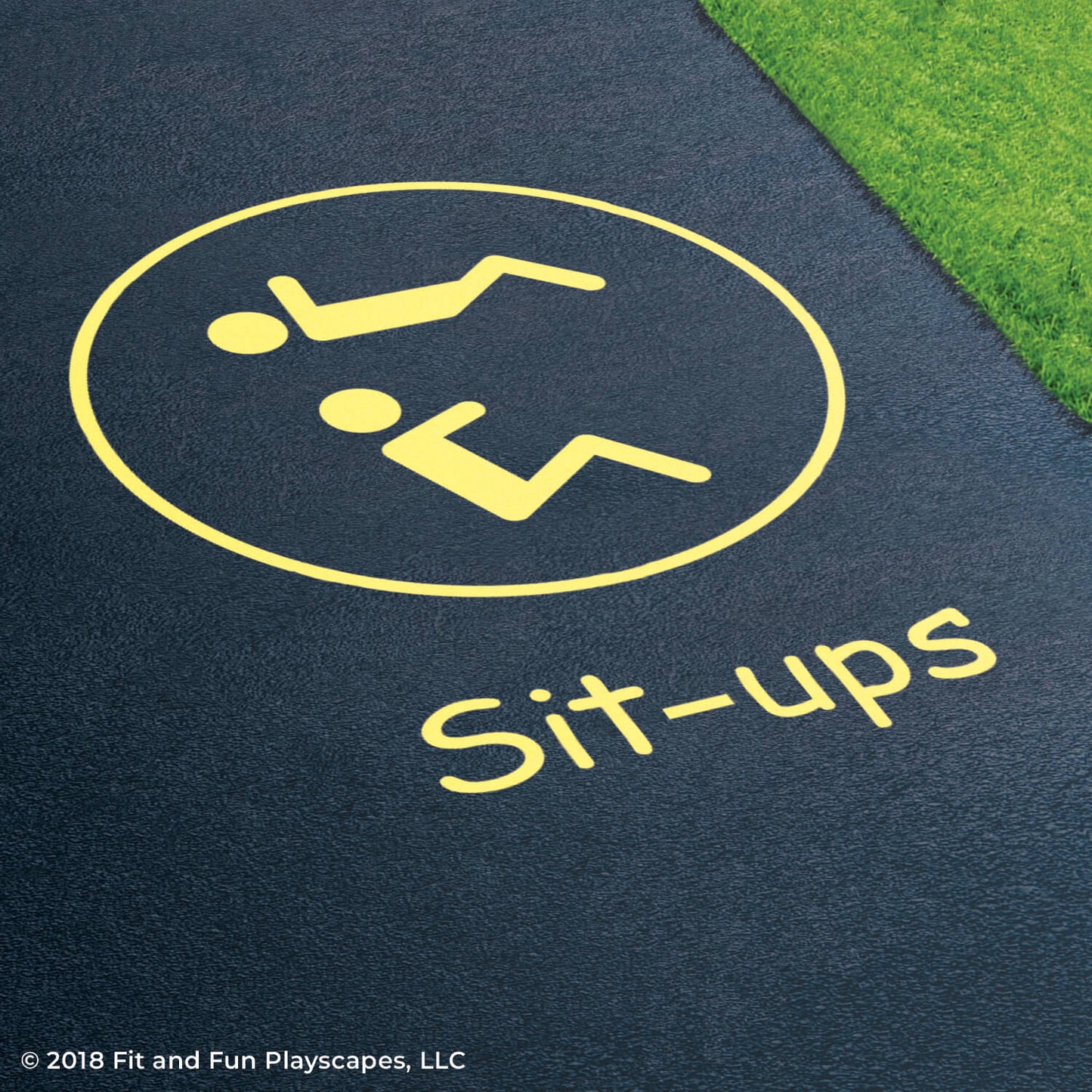 Wellness Stations Reusable Playground Stencil Package