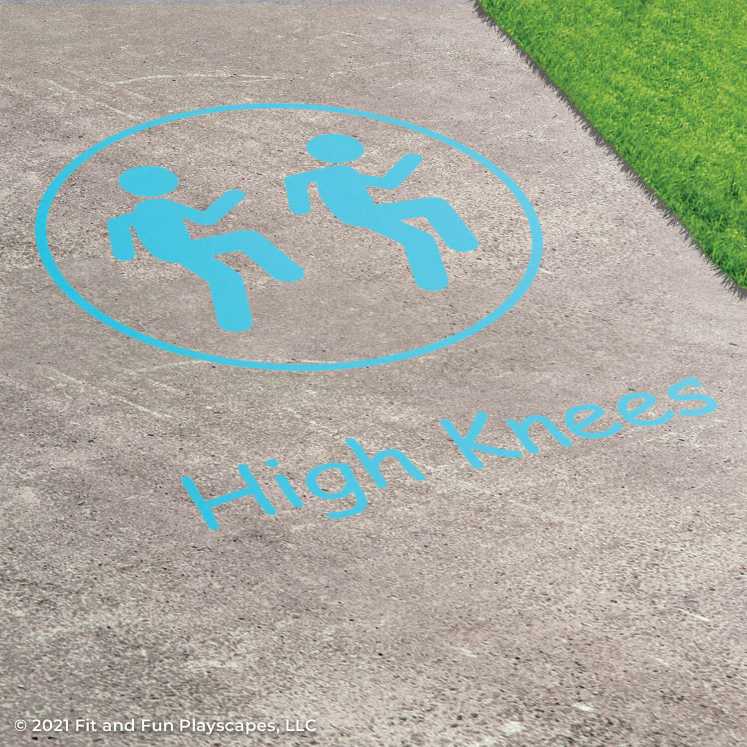 High Knees Reusable Stencils