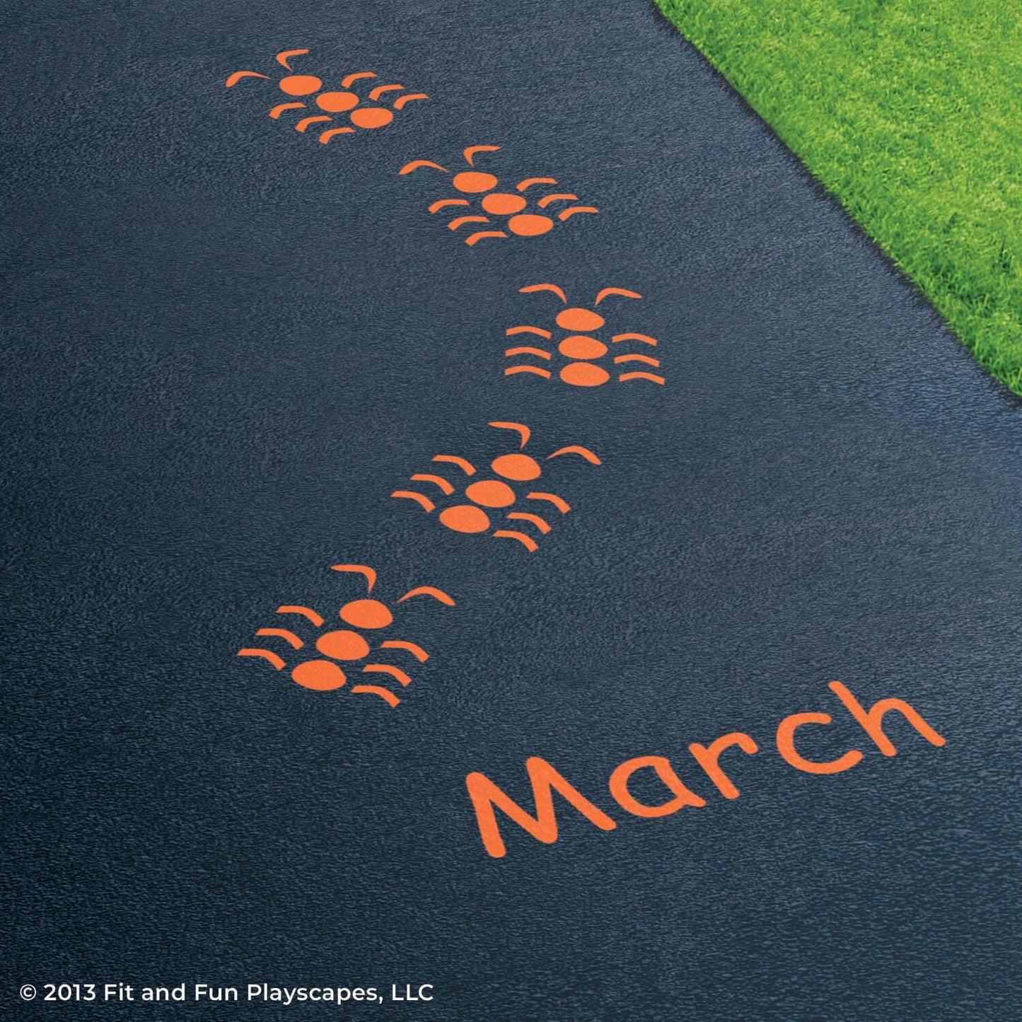 March Ants Reusable Stencil