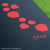 Step Stones Reusable Playground Stencil