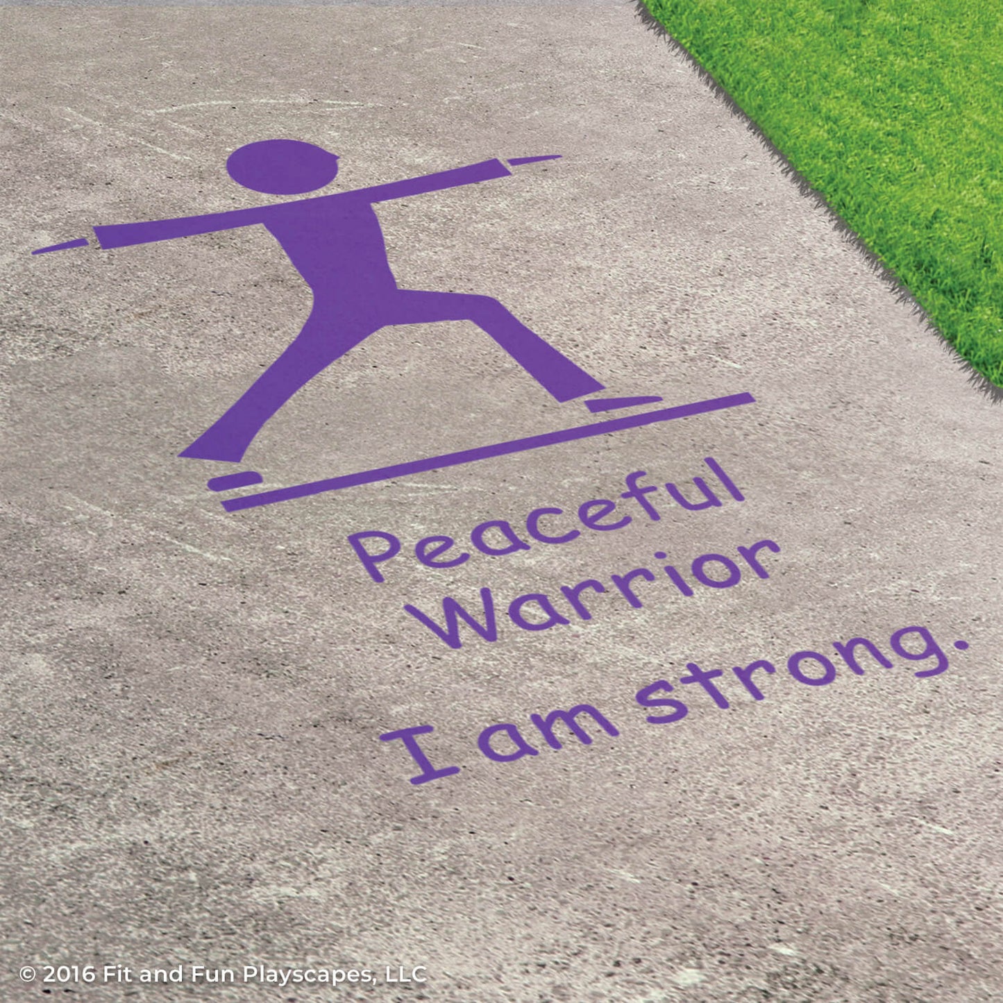 Mindfulness & Kindness Reusable Playground Stencil Package