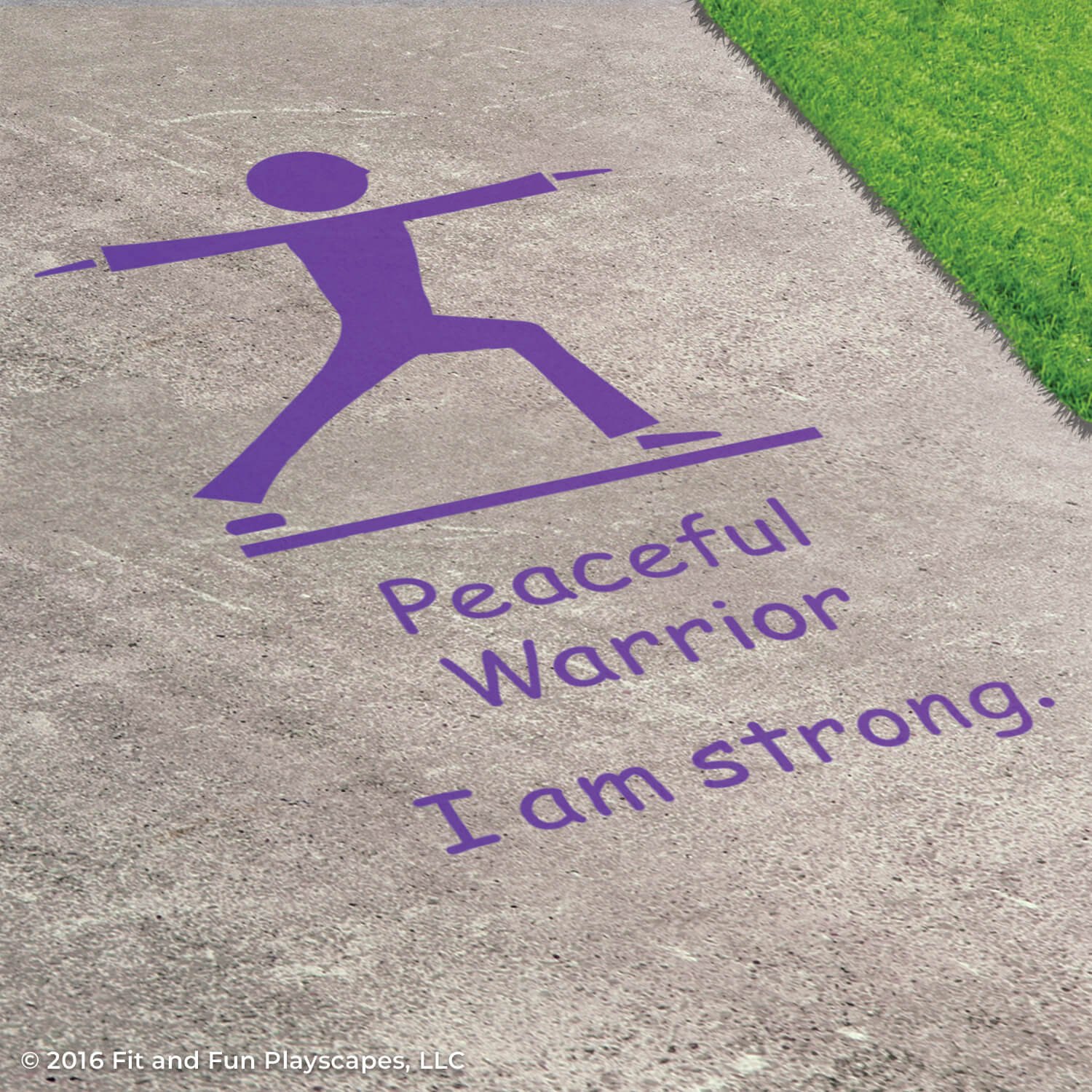 Mindfulness & Kindness Reusable Playground Stencil Package