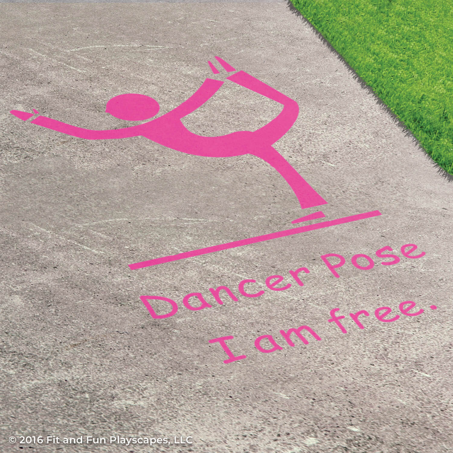 Mindfulness & Kindness Reusable Playground Stencil Package