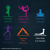 Mindfulness & Kindness Reusable Playground Stencil Package