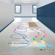 Spanish Nature Sensory Path SUPER STICKERS® Package